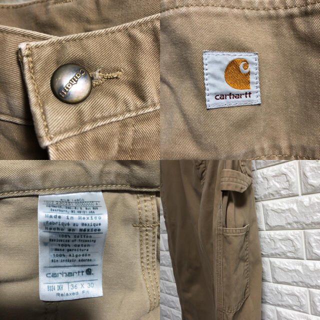 carhartt(カーハート)のカーハート　ペインターパンツ　ワークパンツ　メキシコ製　W36L30 メンズのパンツ(ペインターパンツ)の商品写真