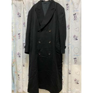 ヨウジヤマモト(Yohji Yamamoto)のヨウジヤマモト   ダブルプレスロングコート(ステンカラーコート)