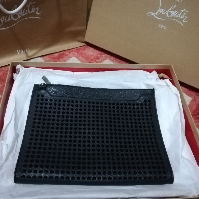本物品質の Christian ルブタン クラッチバッグ 極美品 - Louboutin