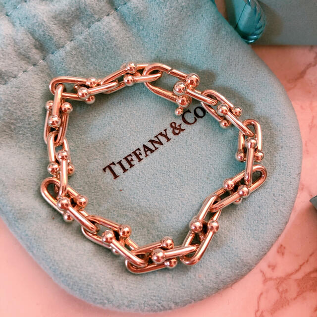 高評価なギフト Tiffany & ティファニー ハードウェア ブレスレット
