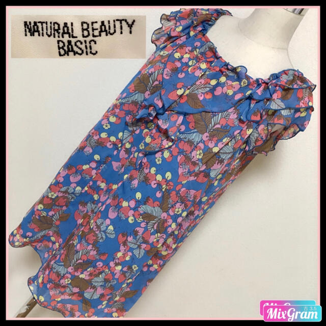 NATURAL BEAUTY BASIC(ナチュラルビューティーベーシック)のNATURAL BEAUTY BASIC ミニワンピース✨ レディースのワンピース(ミニワンピース)の商品写真