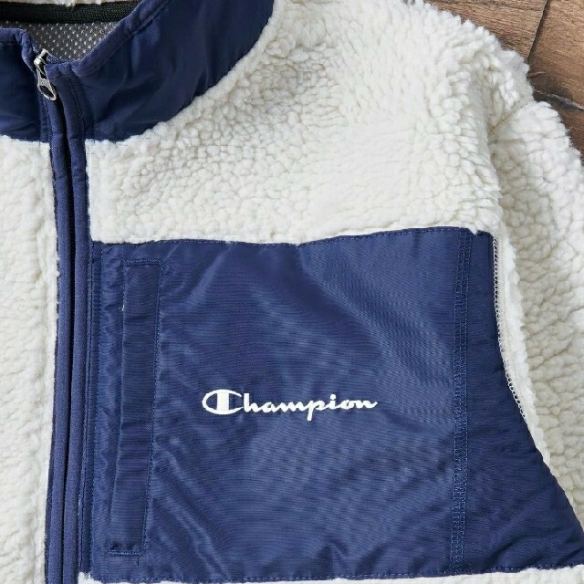 Champion(チャンピオン)のChampion ボアジップジャケット メンズのジャケット/アウター(ブルゾン)の商品写真