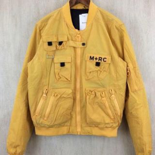 オフホワイト(OFF-WHITE)のM＋RCNOIRマルシェノア　ボンバージャケットジャケットナイロン　XL(ナイロンジャケット)