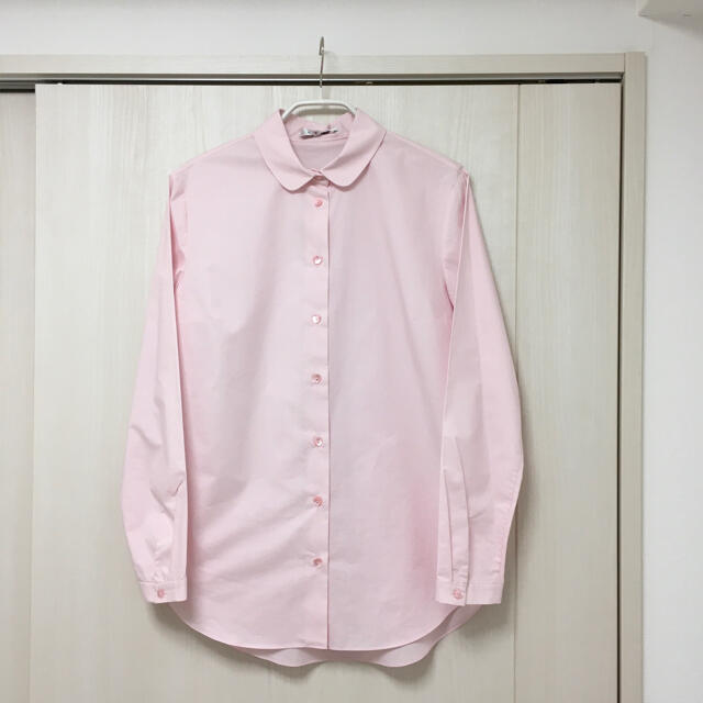 CARVEN(カルヴェン)のCARVEN 春色ピンクシャツ レディースのトップス(シャツ/ブラウス(長袖/七分))の商品写真