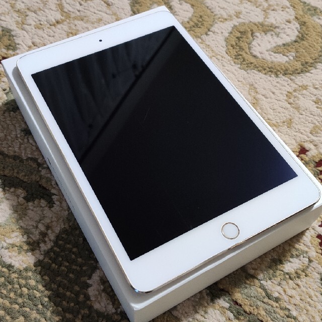 iPadmini 4 ゴールドWiFiモデル 64gbスマホ/家電/カメラ