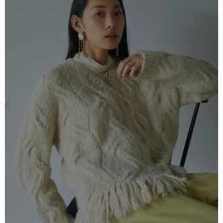 アメリヴィンテージ(Ameri VINTAGE)のポメ様専用 2WAY DISTORTION CABLE CARDIGAN (カーディガン)