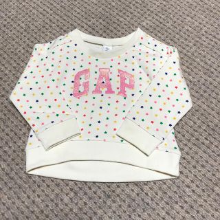 ベビーギャップ(babyGAP)のbaby GAP 新品未使用　サイズ90 トレーナー(トレーナー)