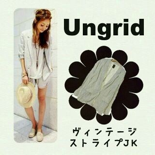 アングリッド(Ungrid)のひまわりさま専用 ヴィンテージジャケット(テーラードジャケット)