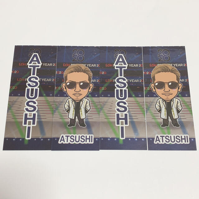 EXILE(エグザイル)のEXILE ATSUSHI カウントダウン ステッカー 2種 エンタメ/ホビーのタレントグッズ(その他)の商品写真