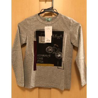 ハッカキッズ(hakka kids)の【新品タグ付き】ハッカキッズ　ロンT size130(Tシャツ/カットソー)