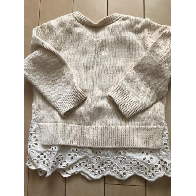 babyGAP(ベビーギャップ)のベビーギャップ ♡りんごニット　70 キッズ/ベビー/マタニティのベビー服(~85cm)(ニット/セーター)の商品写真