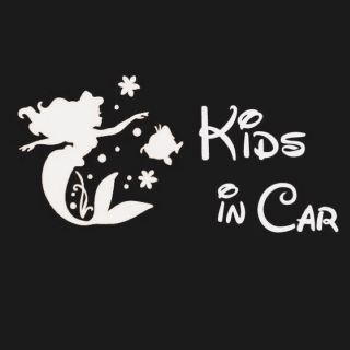 kids in car ステッカー 防水(車外アクセサリ)