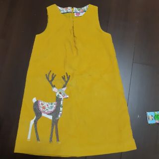 ボーデン(Boden)のmini boden 9-10y 140cm　刺繍ワンピース(ワンピース)