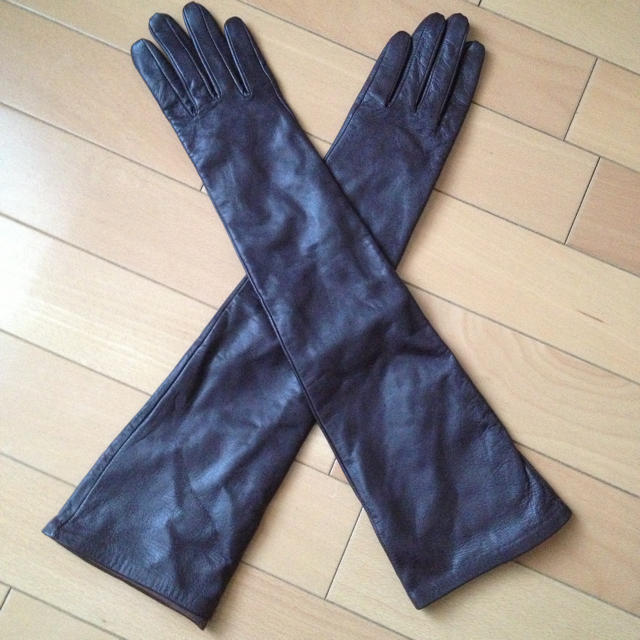 LDS(エルディーエス)のLDS本革ロング手袋 レディースのファッション小物(手袋)の商品写真