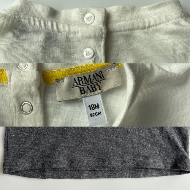 ARMANI JUNIOR(アルマーニ ジュニア)のARMANI  baby☆カットソー キッズ/ベビー/マタニティのベビー服(~85cm)(シャツ/カットソー)の商品写真