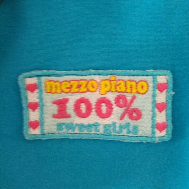 mezzo piano(メゾピアノ)のメゾピアノ★パーカー キッズ/ベビー/マタニティのキッズ服女の子用(90cm~)(ジャケット/上着)の商品写真