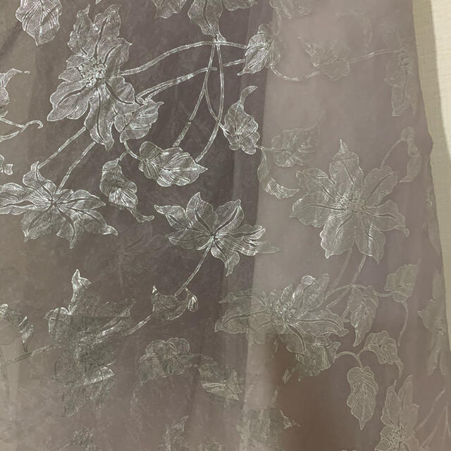 FRAY I.D(フレイアイディー)のセルフォード　オーガンジー　ラメフラワー レディースのスカート(ロングスカート)の商品写真