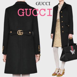 グッチ ボタン ロングコート(レディース)の通販 37点 | Gucciの