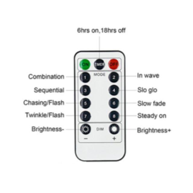 LEDイルミネーションライト 10m USB接続式【未使用品・電池付き】 インテリア/住まい/日用品のライト/照明/LED(蛍光灯/電球)の商品写真