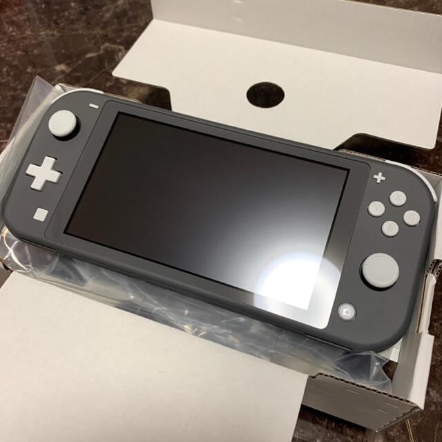 Nintendo Switch Lite グレー 本体 超美品 スイッチライト①