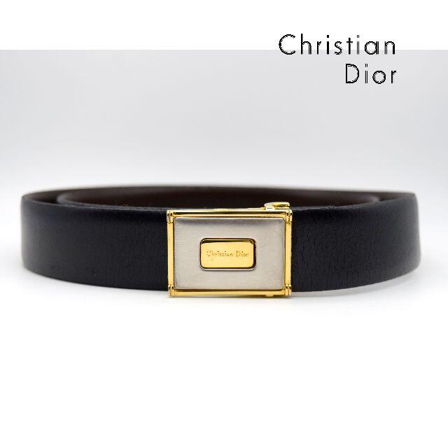 一点物》Christian Dior ベルト ブラック ヴィンテージ トップ-