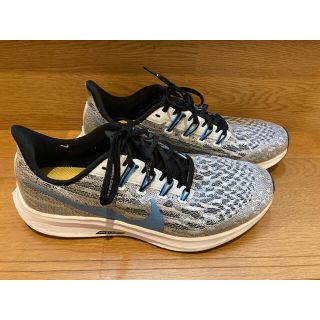 ナイキ(NIKE)のナイキ　ペガサス36 グレー　ライトブルー　26.5cm 大迫傑　キプチョゲ(シューズ)