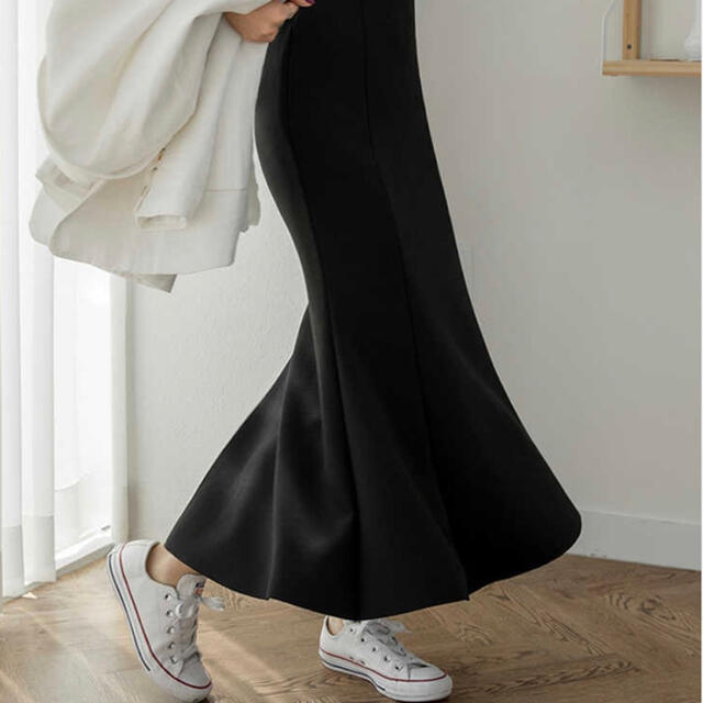 (今日だけ)バックスリットマーメイドスカート レディースのスカート(ロングスカート)の商品写真
