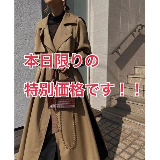 アメリヴィンテージ(Ameri VINTAGE)の【Ameri VINTAGE】トレンチコート 新品未使用 本日限りのお値下げ中！(トレンチコート)