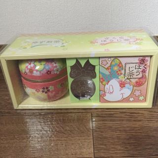 ディズニー(Disney)のミニーのお茶っぱセット♡スプーン付き♡(茶)