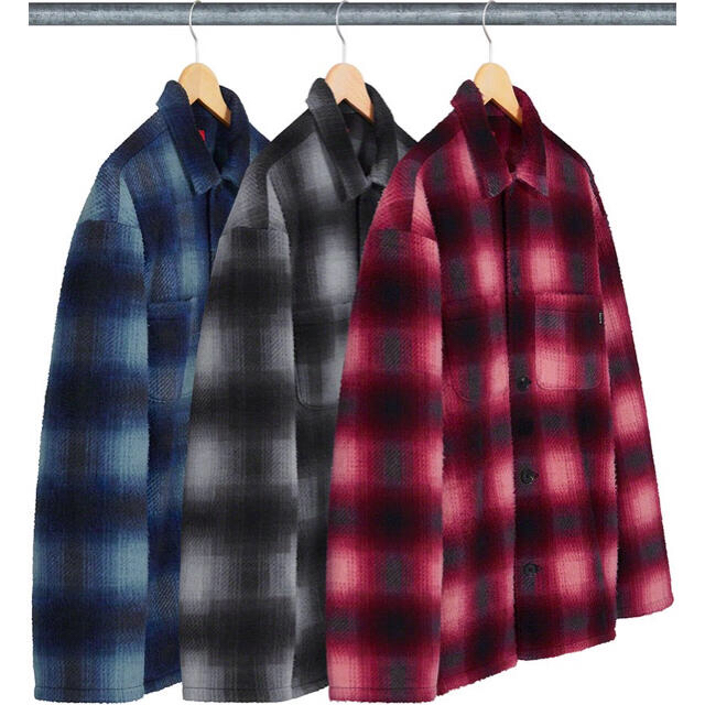 Supreme Shadow Plaid Fleece Shirt