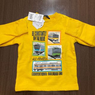 子供服　電車柄(Tシャツ/カットソー)