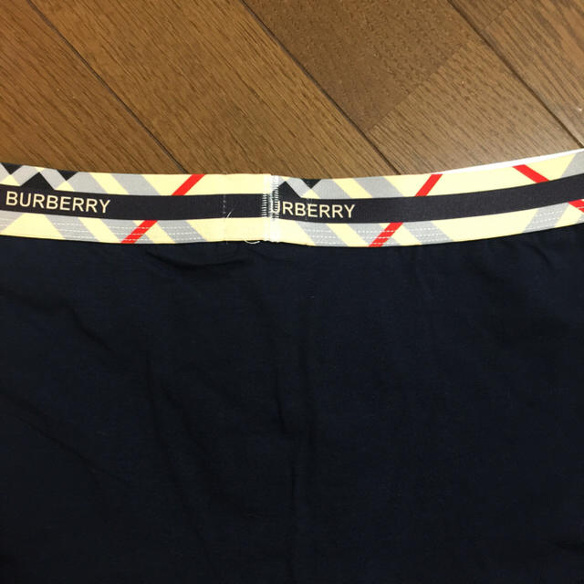 BURBERRY(バーバリー)のBurberryボクサーパンツネイビーＬ メンズのアンダーウェア(ボクサーパンツ)の商品写真