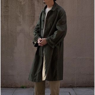 OUTIL  MANTEAU OLORON OU-T012W ガウンコート 2