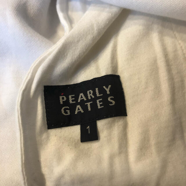 PEARLY GATES(パーリーゲイツ)のパーリーゲイツ  レディース　スカート　サイズ1  ホワイト　白 スポーツ/アウトドアのゴルフ(ウエア)の商品写真