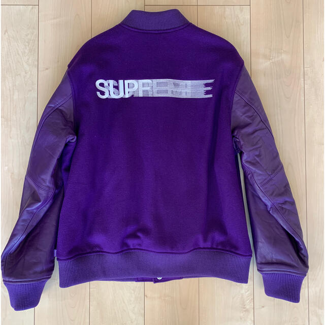 メンズsupreme motion logo varsity jacket L