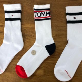 トミーヒルフィガー(TOMMY HILFIGER)の新品トミーヒルフィガーTOMMY HILFIGERレディースソックス3足セット(ソックス)