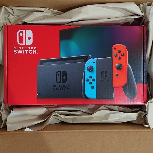 新品未開封 switch ネオンブルー ニンテンドースイッチ