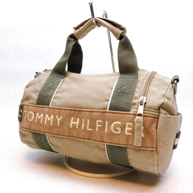 TOMMY HILFIGER(トミーヒルフィガー)のTOMMY トミーヒルフィガー ミニボストンバッグ 美品 メンズのバッグ(ボストンバッグ)の商品写真