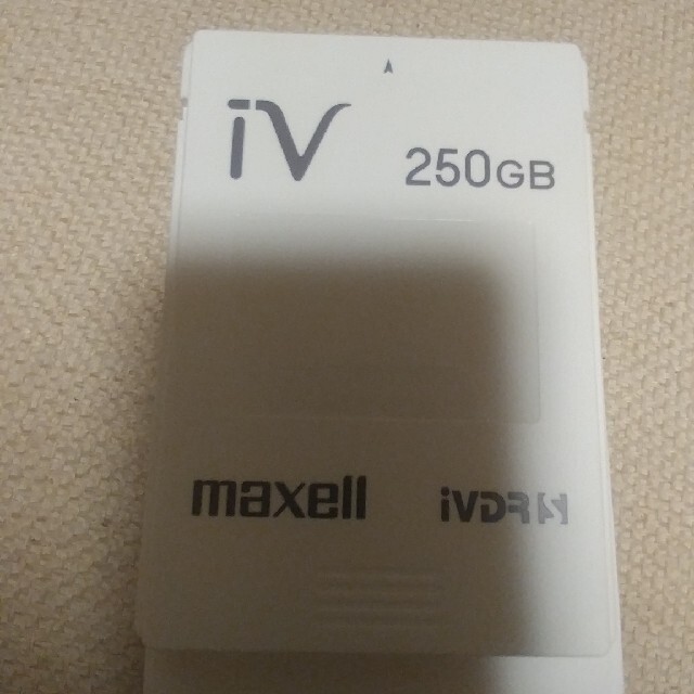 日立(ヒタチ)のMaxell IVDR-S IV 250GB 日立 マクセル IVDRS スマホ/家電/カメラのテレビ/映像機器(テレビ)の商品写真