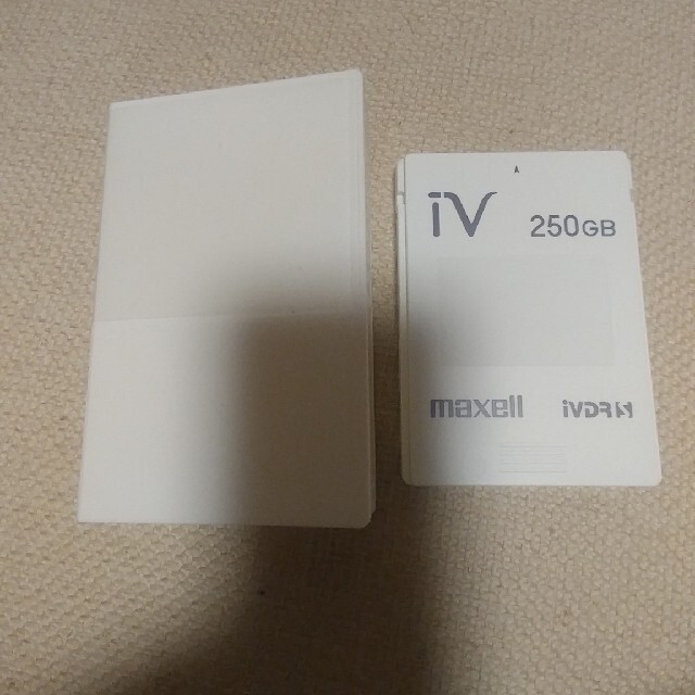 日立(ヒタチ)のMaxell IVDR-S IV 250GB 日立 マクセル IVDRS スマホ/家電/カメラのテレビ/映像機器(テレビ)の商品写真