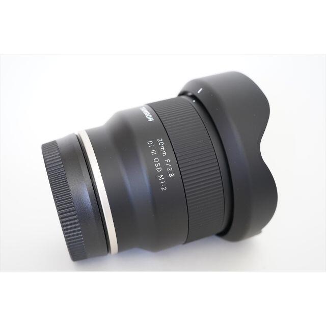 TAMRON(タムロン)の新同品 タムロン 20mm F/2.8 Di III SONY Eマウント保証有 スマホ/家電/カメラのカメラ(レンズ(単焦点))の商品写真