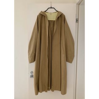 未使用・美品】BLAMINK(ブラミンク)コットンシルク・フードコート