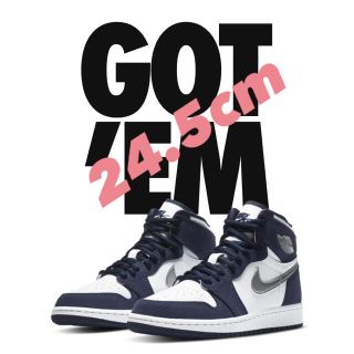 ナイキ(NIKE)のnike air jordan 1 high midnight navy(スニーカー)