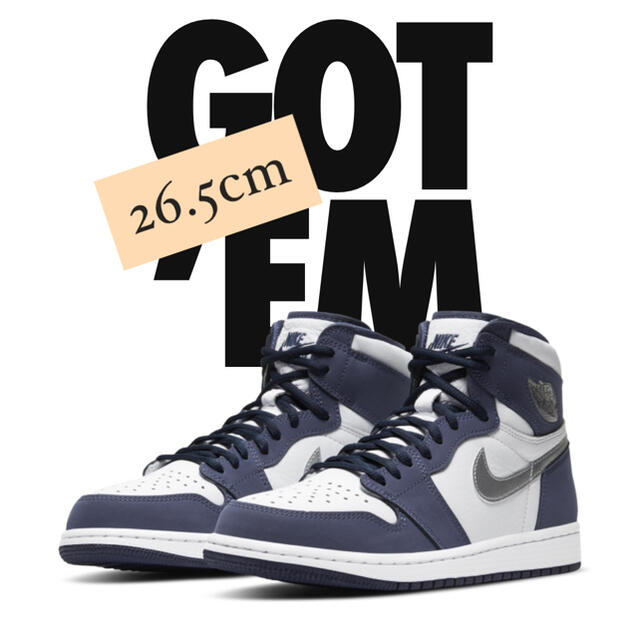 NIKE(ナイキ)の[26.5cm] NIKE air jordan 1 midnight navy メンズの靴/シューズ(スニーカー)の商品写真