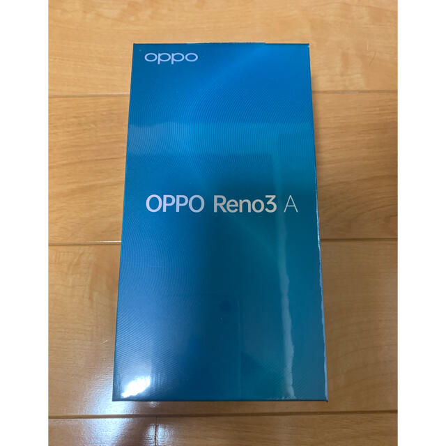 新品 OPPO RENO3 A 本体 ホワイト