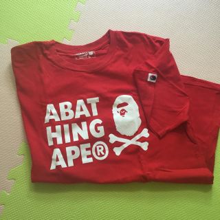 アベイシングエイプ(A BATHING APE)のAPE men's Tシャツ(Tシャツ/カットソー(半袖/袖なし))