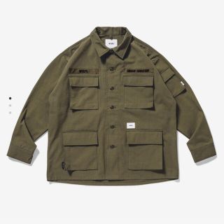 ダブルタップス(W)taps)のwtaps jungle ジャングル　タップス　ﾀﾞﾌﾞﾙﾀｯﾌﾟｽ(ミリタリージャケット)