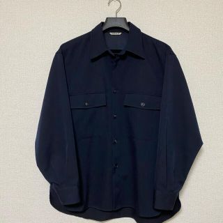 AURALEE -Wool Max Gabardine Shirts