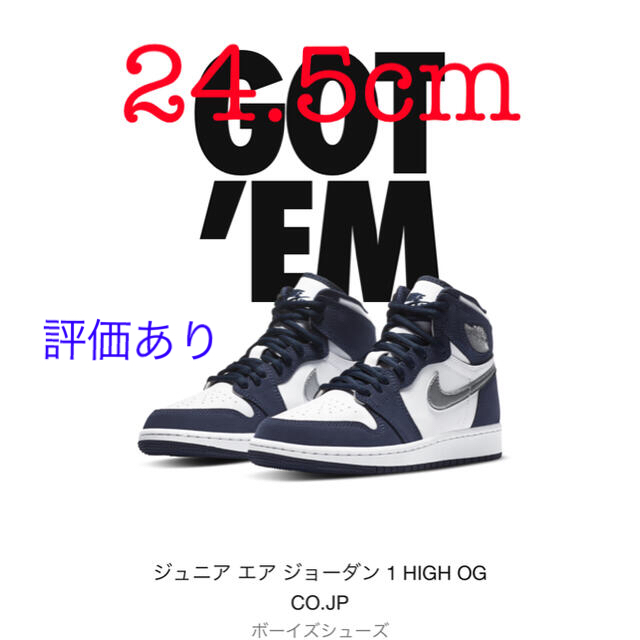 エア ジョーダン 1 レトロ HIGH OG ボーイズシューズ