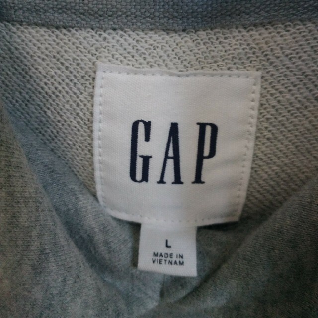 GAP(ギャップ)の【お勧め】ギャップ　GAP☆パーカー　グレー メンズのトップス(パーカー)の商品写真